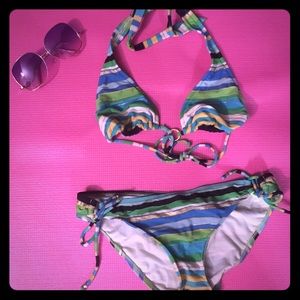 💕👙Cute Striped Bikini🌟👙